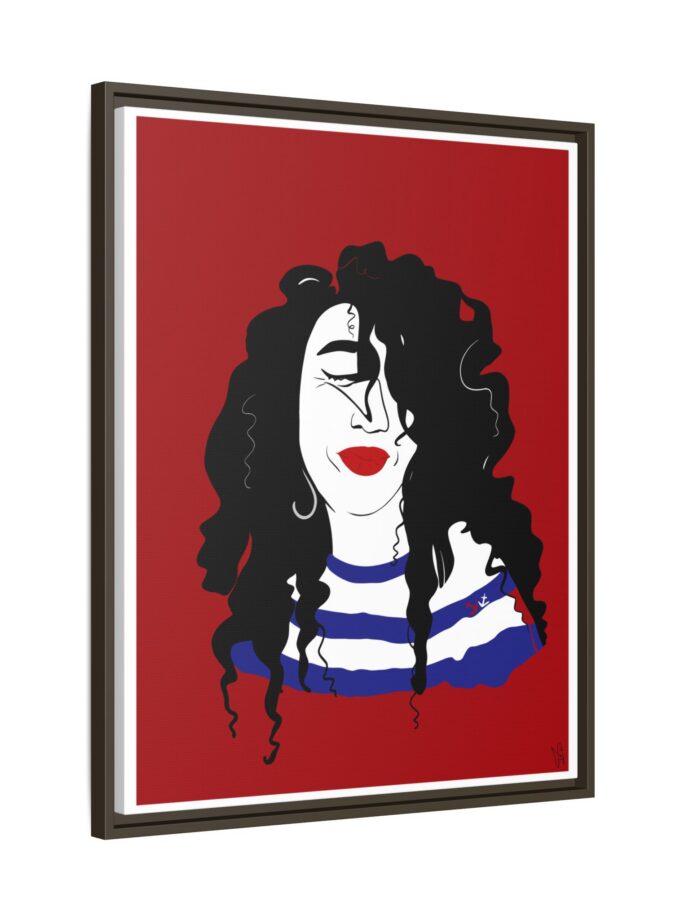 Little Sailor Canvas, Framed