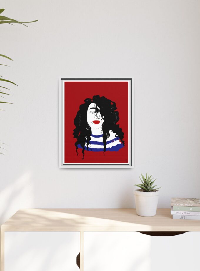 Little Sailor Canvas, Framed