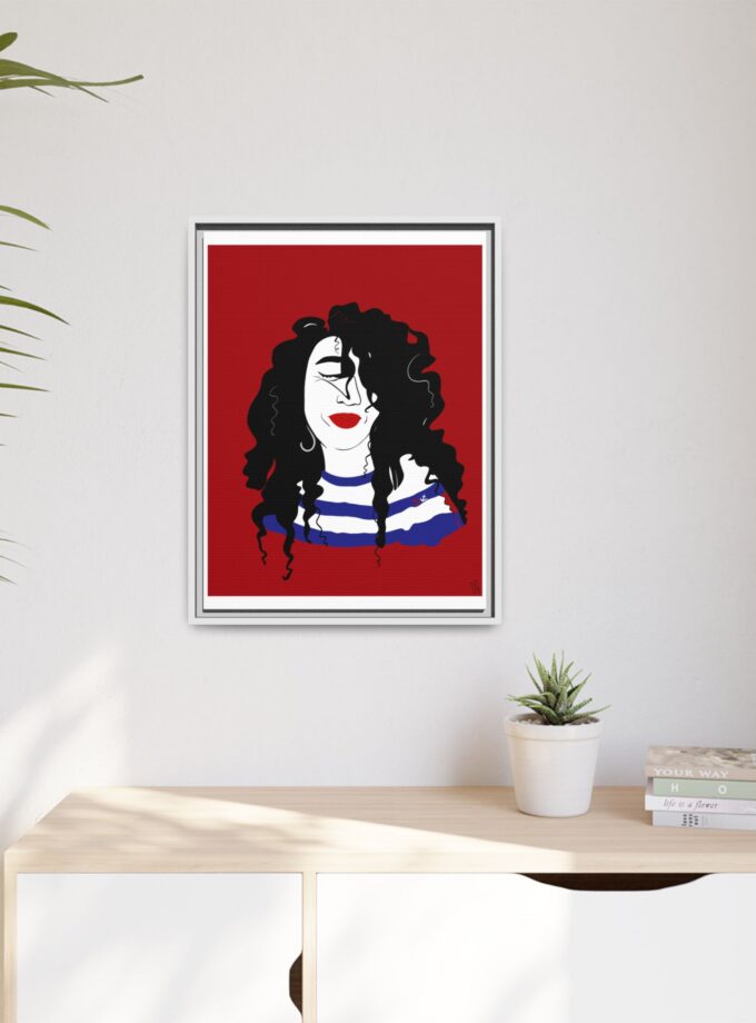 Little Sailor Canvas, Framed