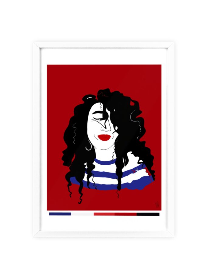 Little Sailor Poster, Framed