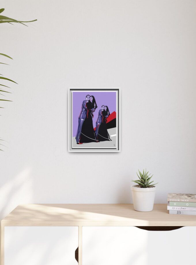 It Takes Two Canvas, Framed