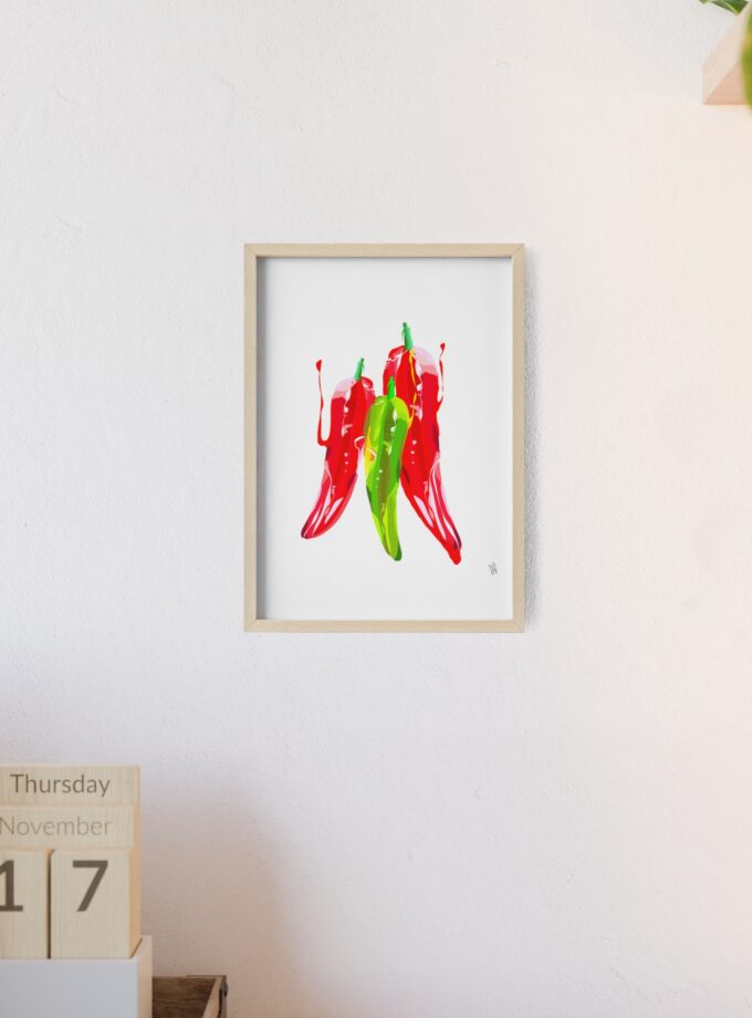 You Are Fire Poster, Framed