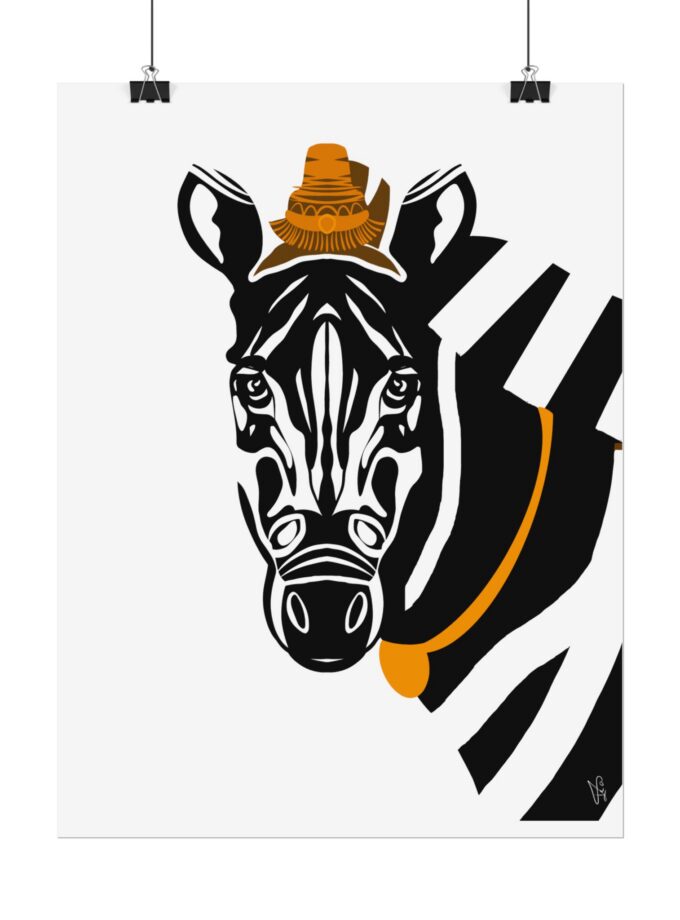 Zebra Poster