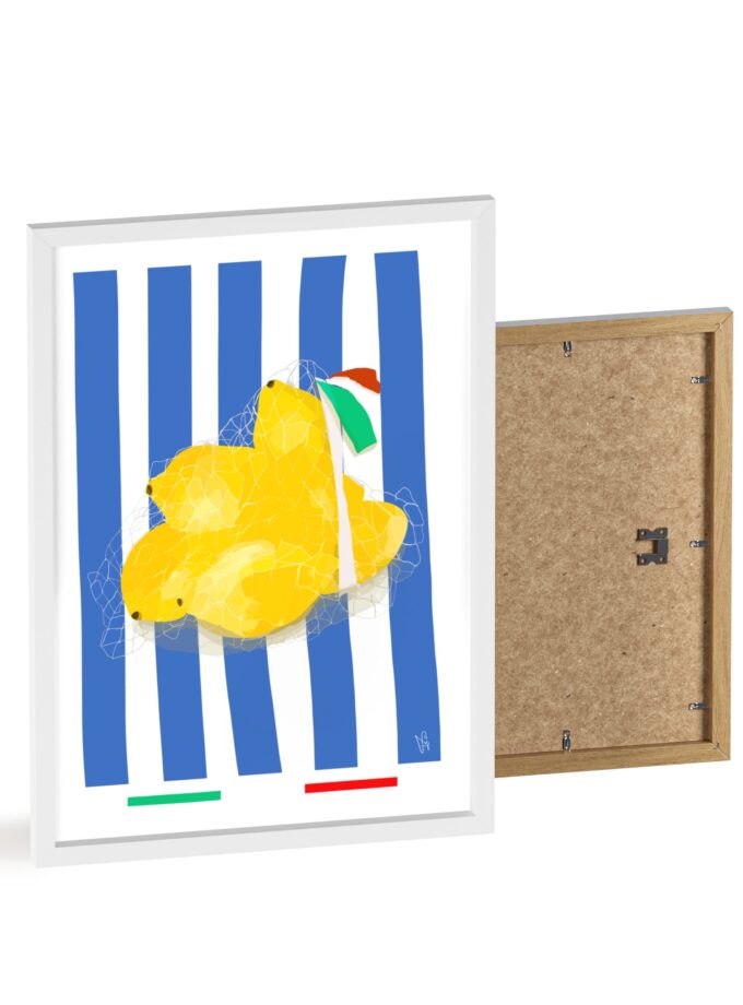 When Life Gives You Lemons Poster, Framed