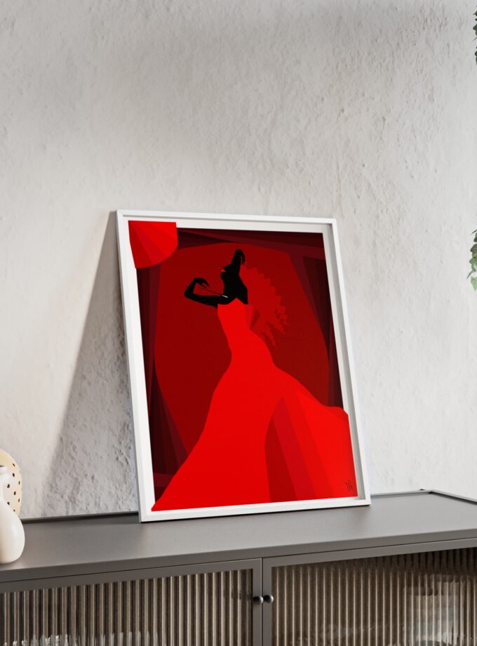 Teatrica Poster, Framed