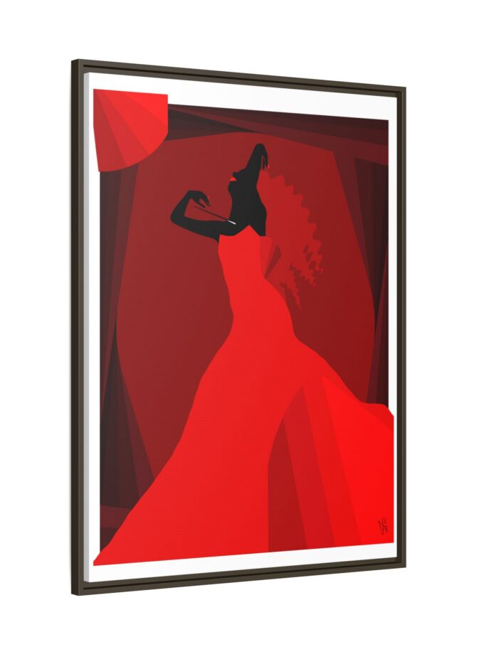 Teatrica Canvas, Framed