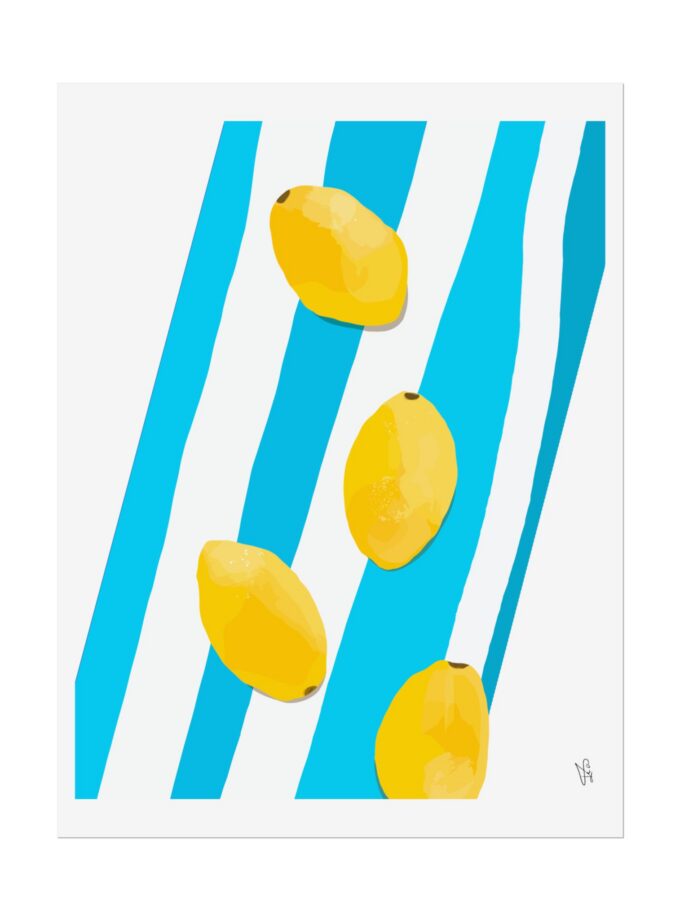 Lemon Water Poster