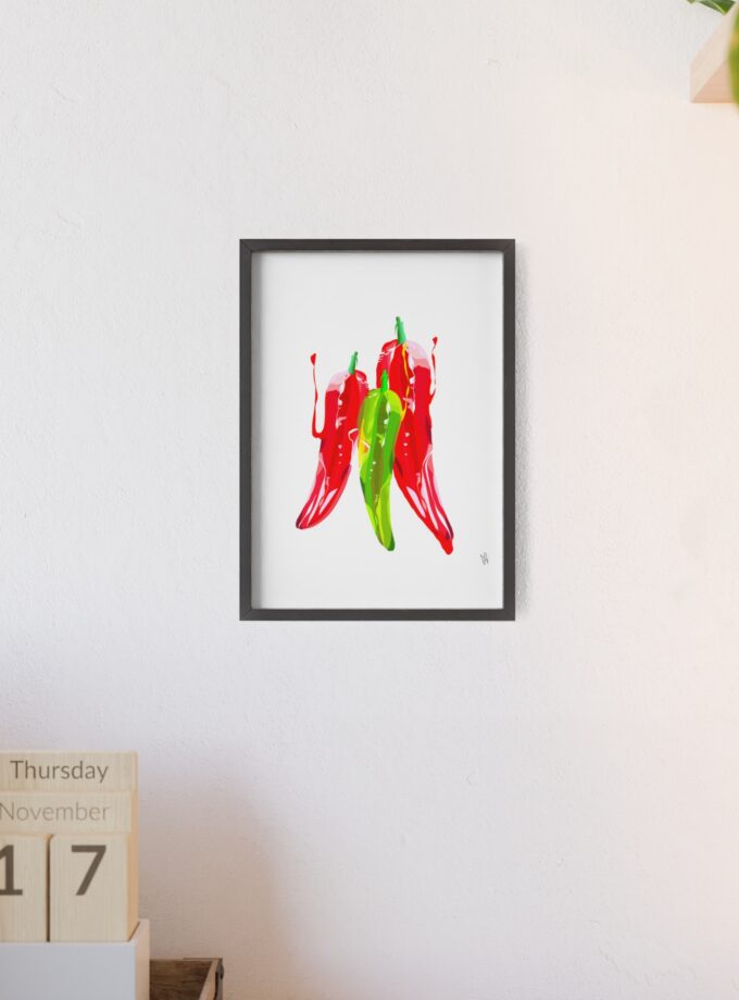 You Are Fire Poster, Framed