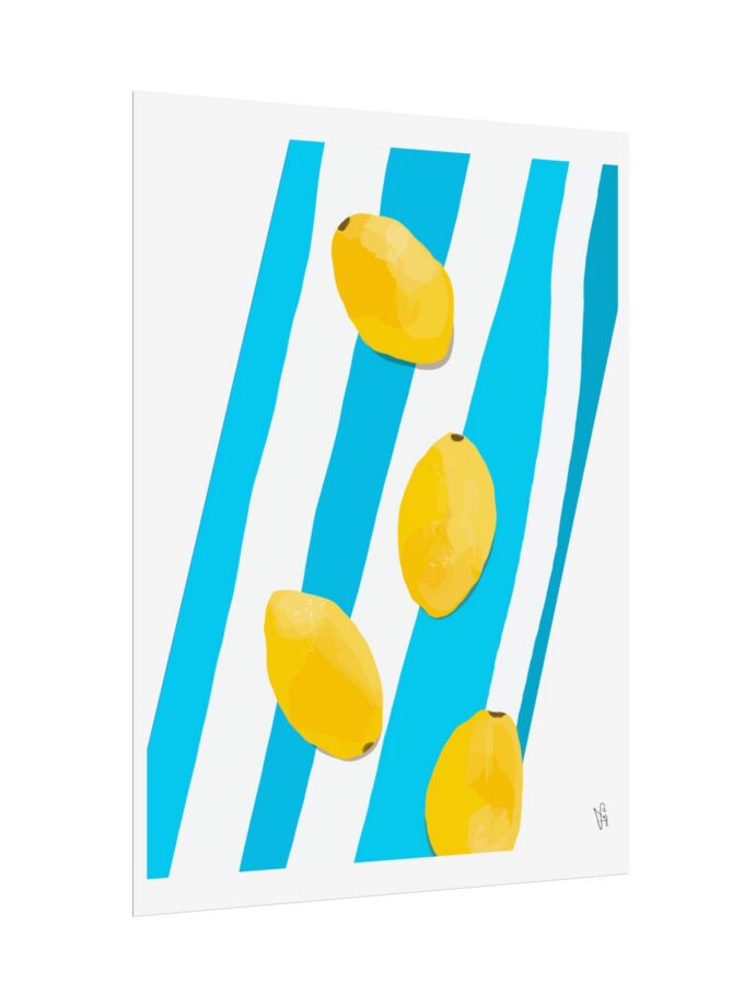Lemon Water Poster