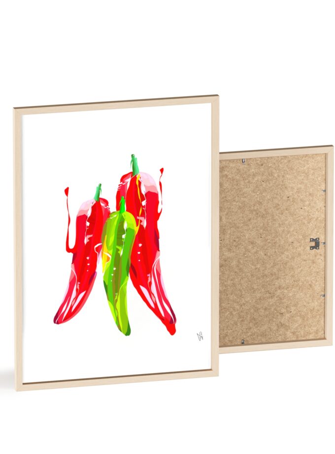 You Are Fire Poster, Framed