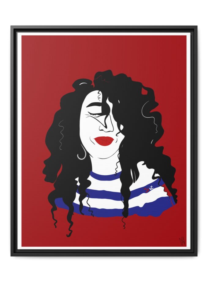 Little Sailor Canvas, Framed