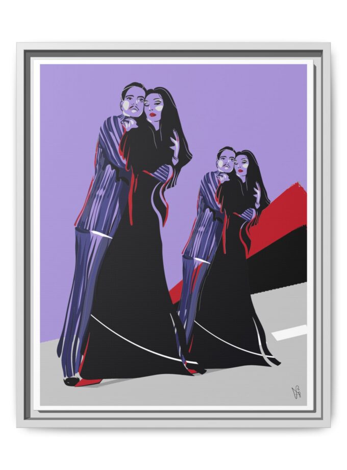 It Takes Two Canvas, Framed