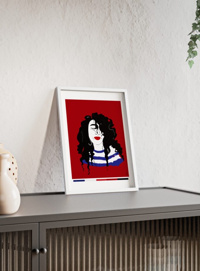 Little Sailor Poster, Framed