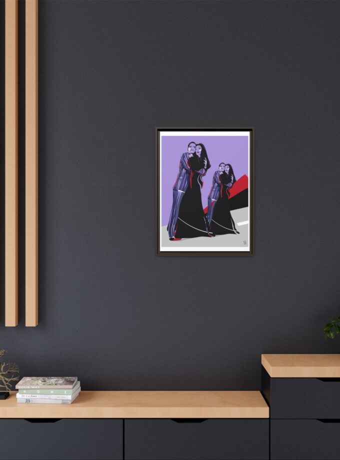 It Takes Two Canvas, Framed