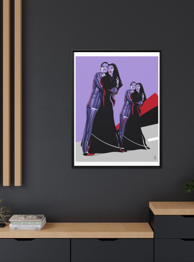 It Takes Two Canvas, Framed