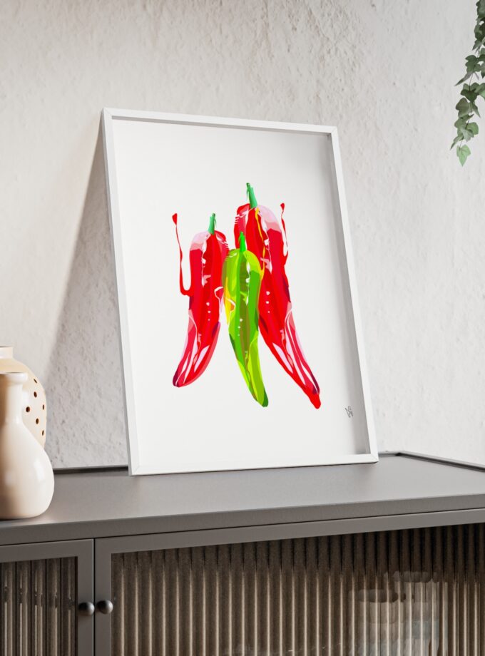 You Are Fire Poster, Framed