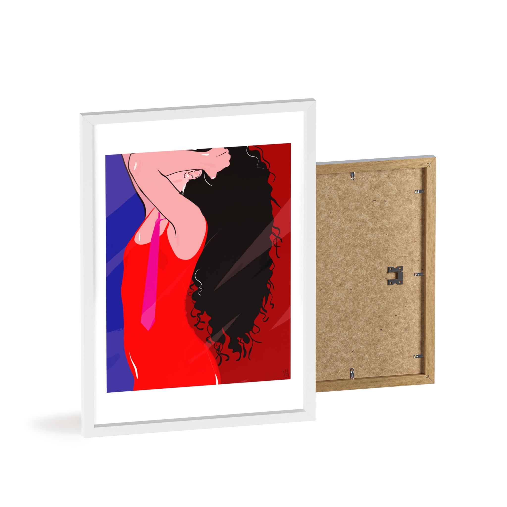 Dirty Mirror Poster, Framed - Image 62