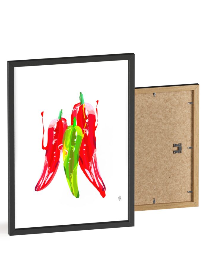 You Are Fire Poster, Framed