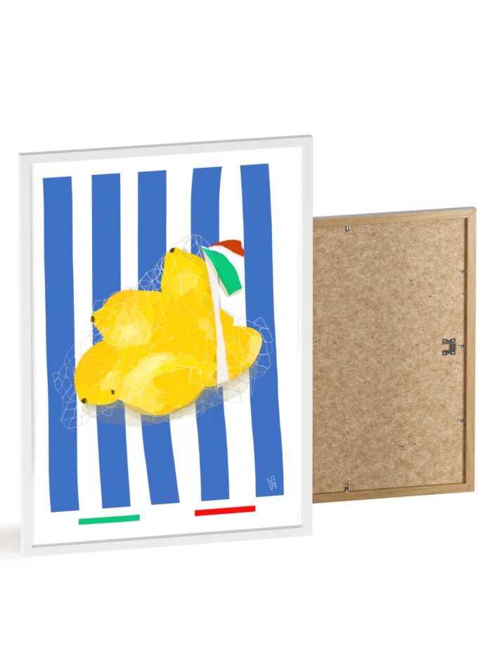 When Life Gives You Lemons Poster, Framed