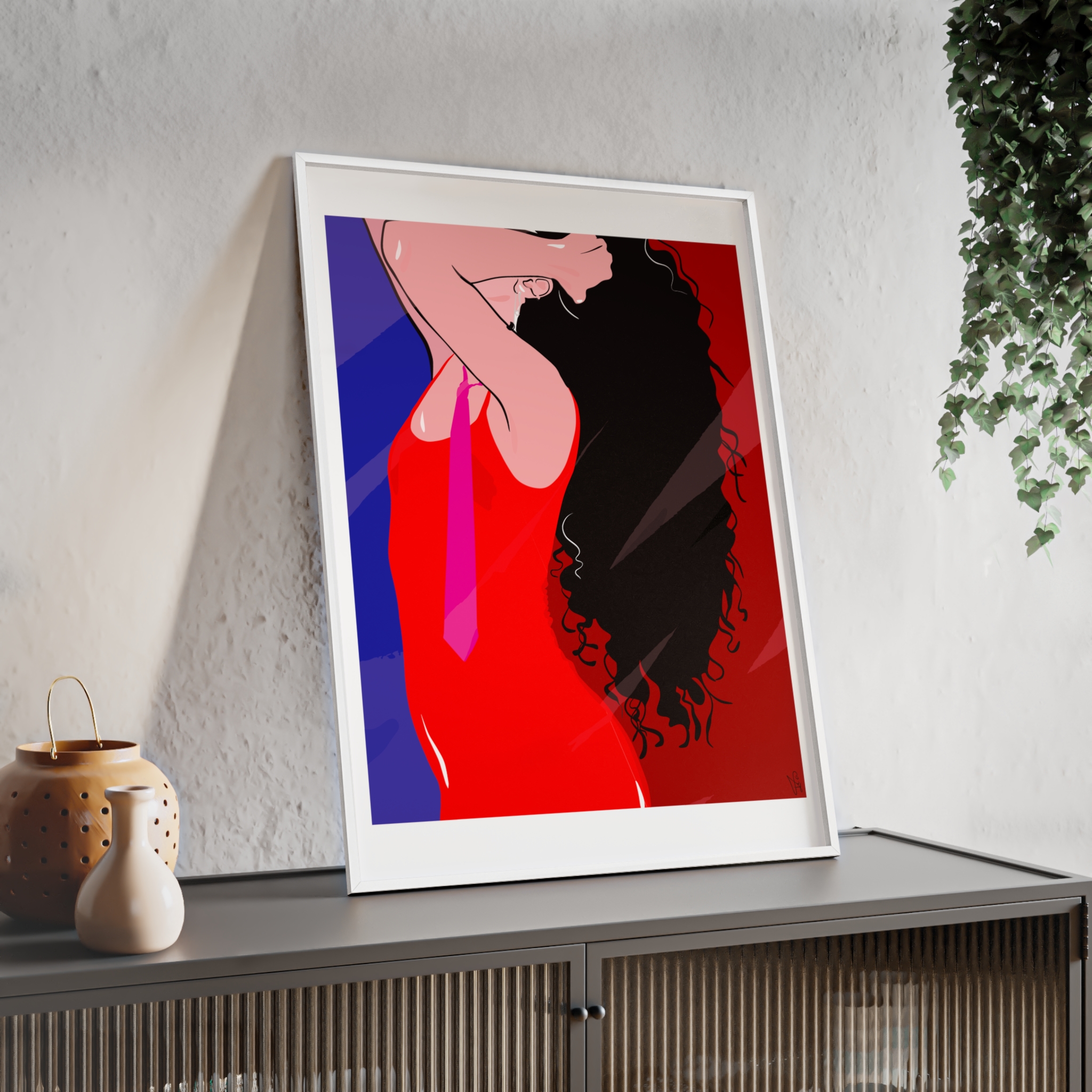 Dirty Mirror Poster, Framed - Image 31