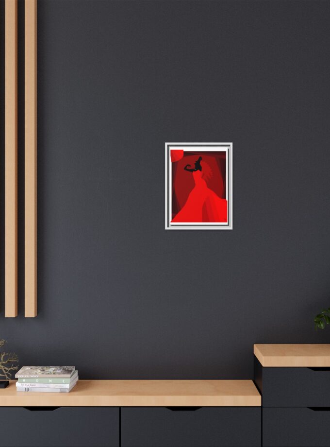 Teatrica Canvas, Framed