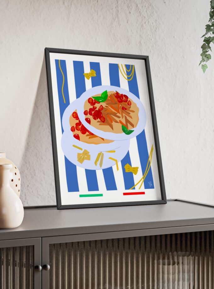 When In Rome Poster, Framed