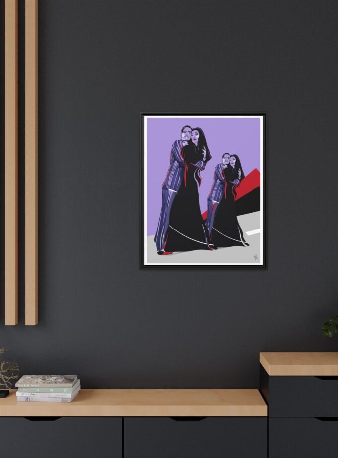 It Takes Two Canvas, Framed