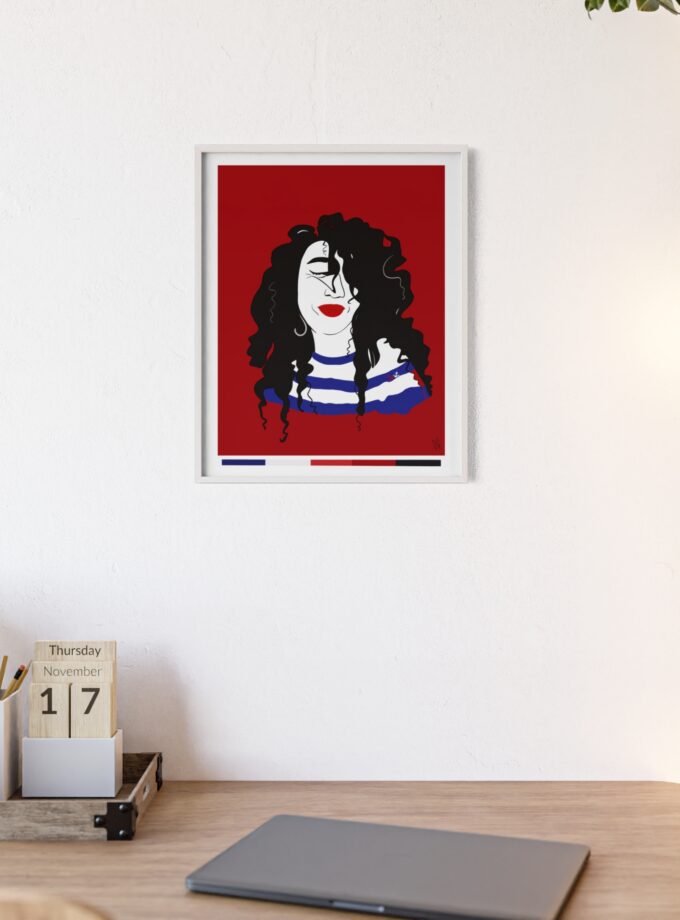 Little Sailor Poster, Framed