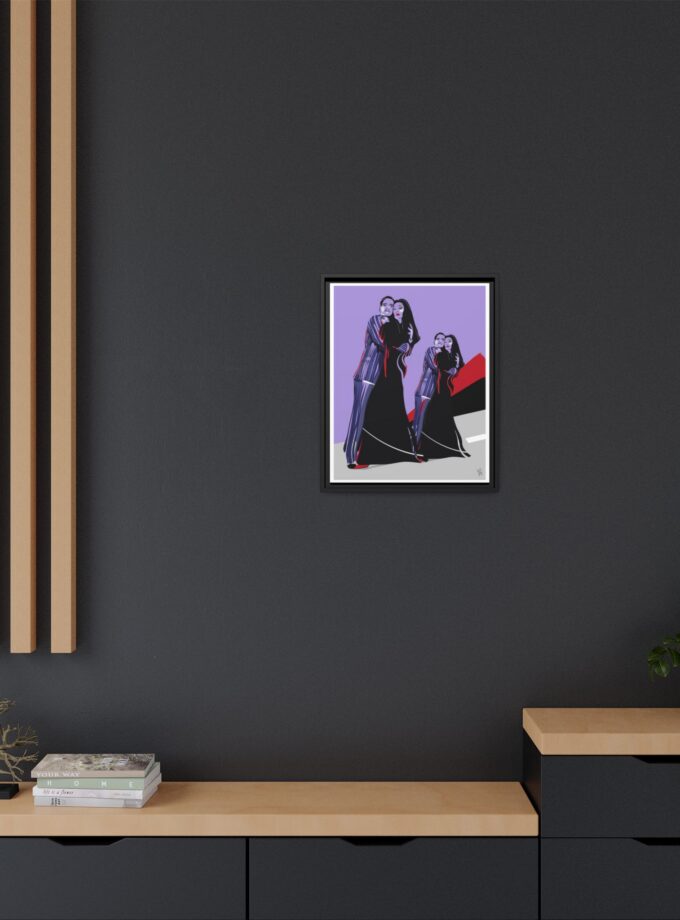 It Takes Two Canvas, Framed