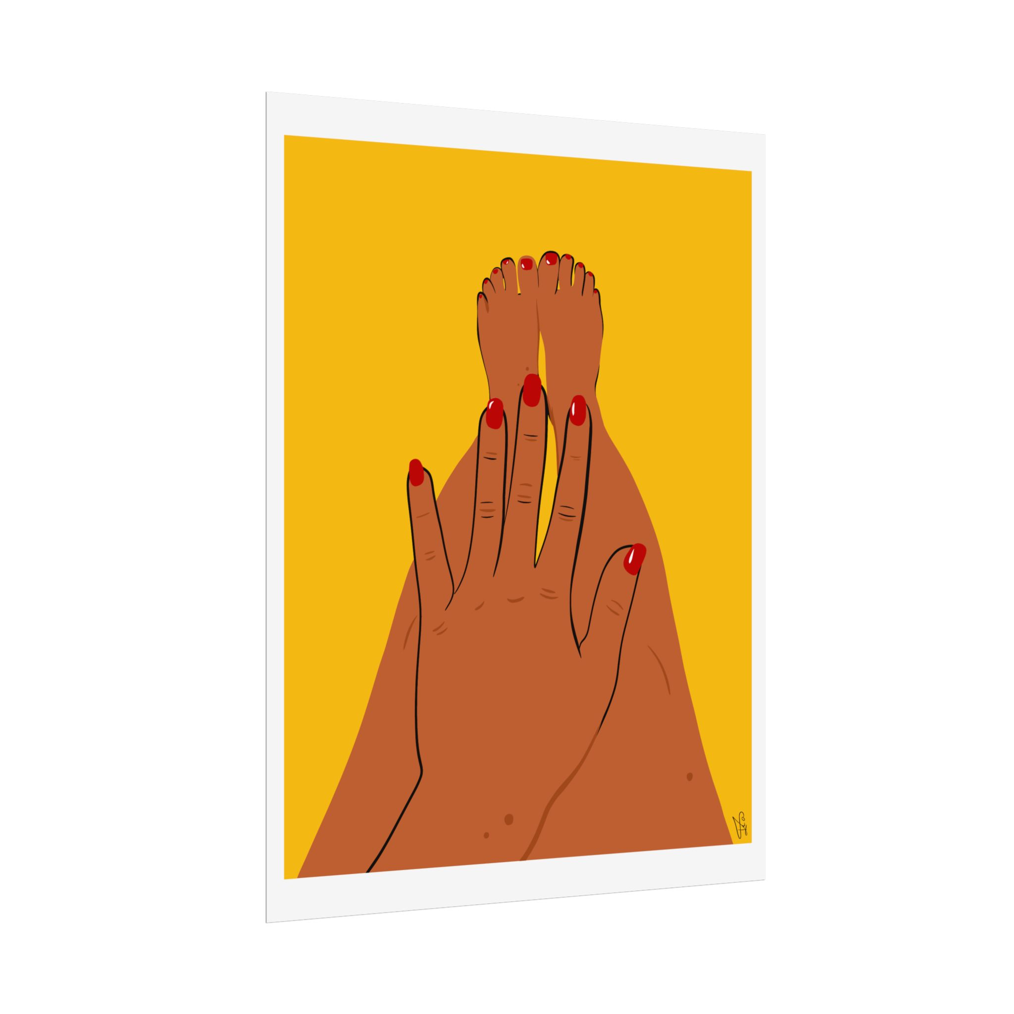 Sun On My Fingers Poster - Image 19