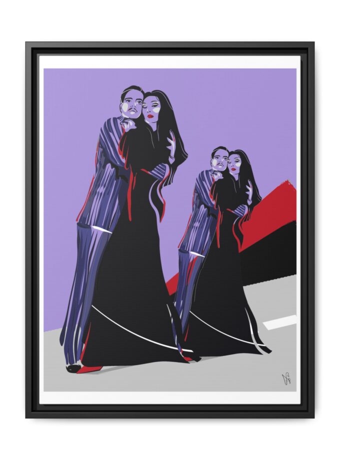 It Takes Two Canvas, Framed