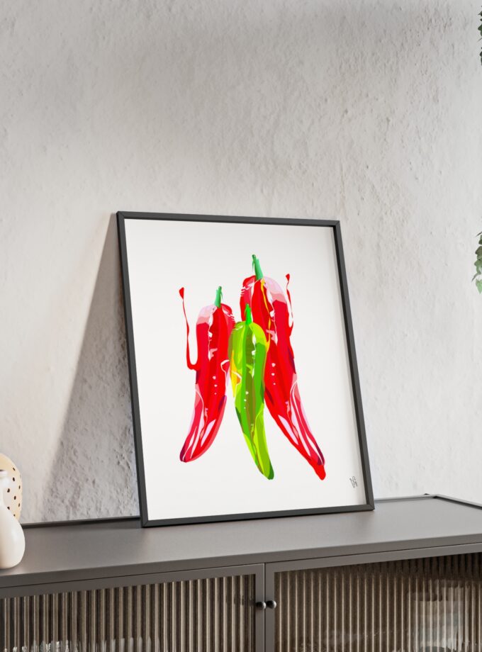 You Are Fire Poster, Framed