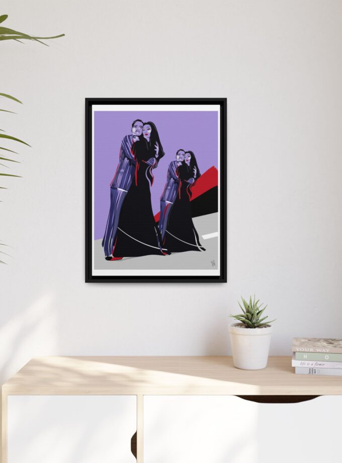 It Takes Two Canvas, Framed