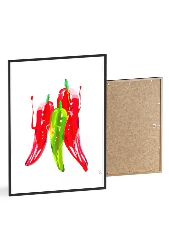 You Are Fire Poster, Framed