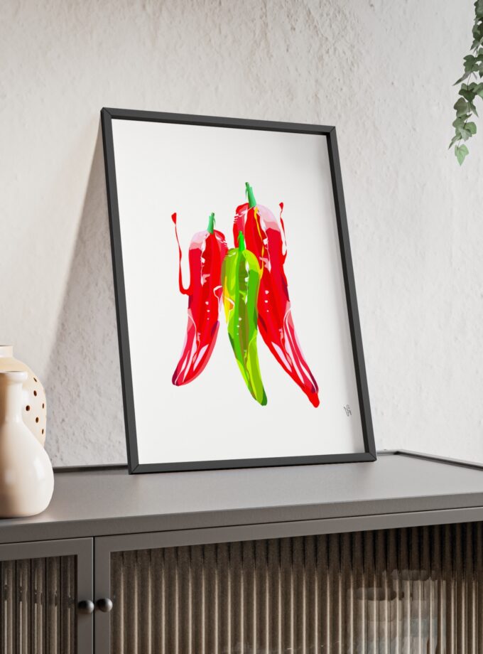 You Are Fire Poster, Framed