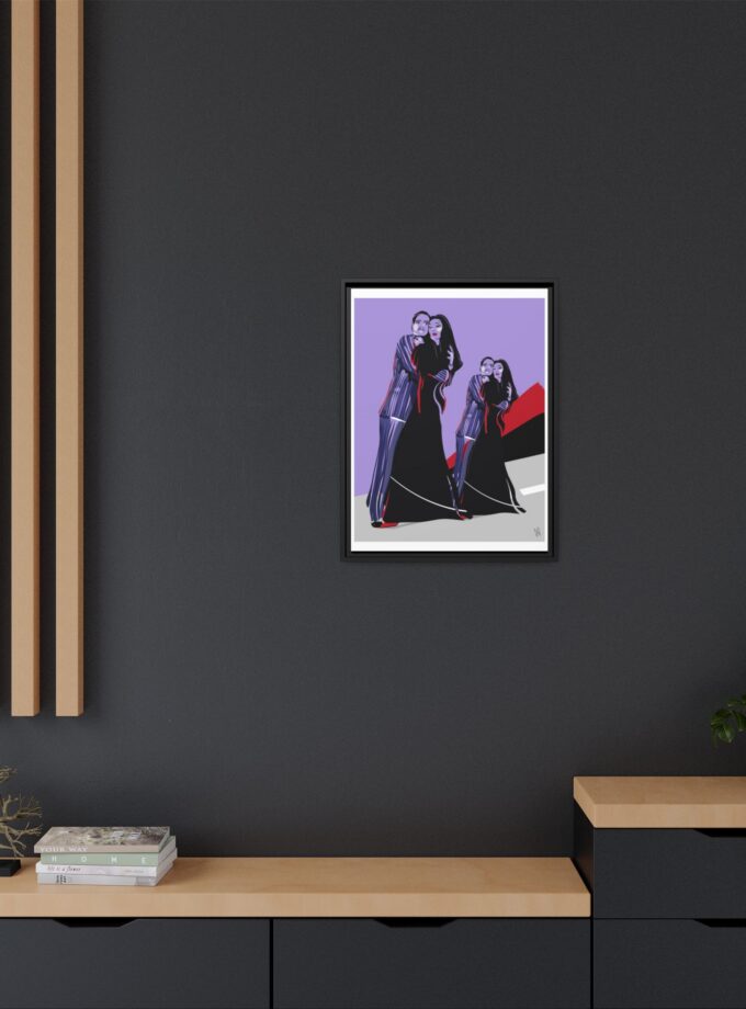 It Takes Two Canvas, Framed