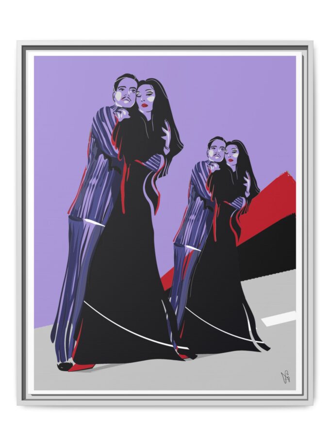 It Takes Two Canvas, Framed