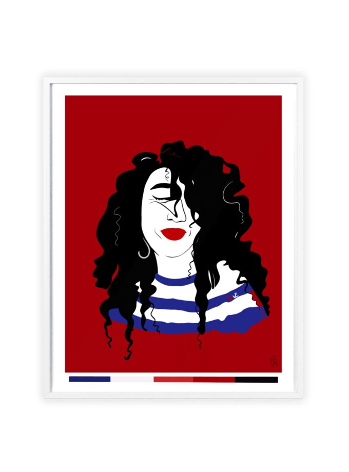 Little Sailor Poster, Framed