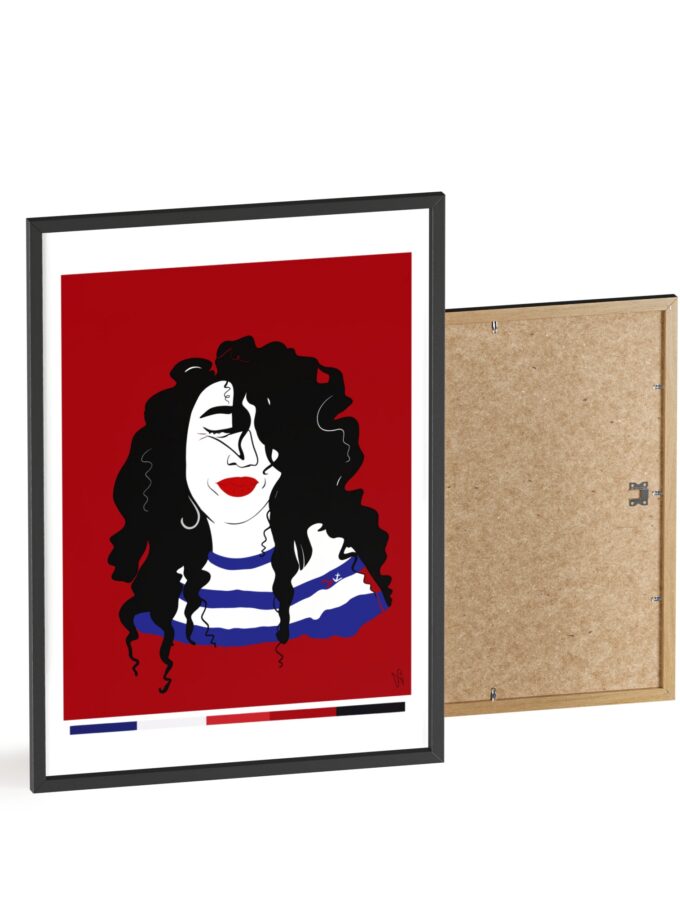 Little Sailor Poster, Framed