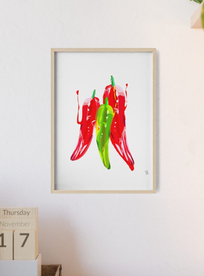 You Are Fire Poster, Framed