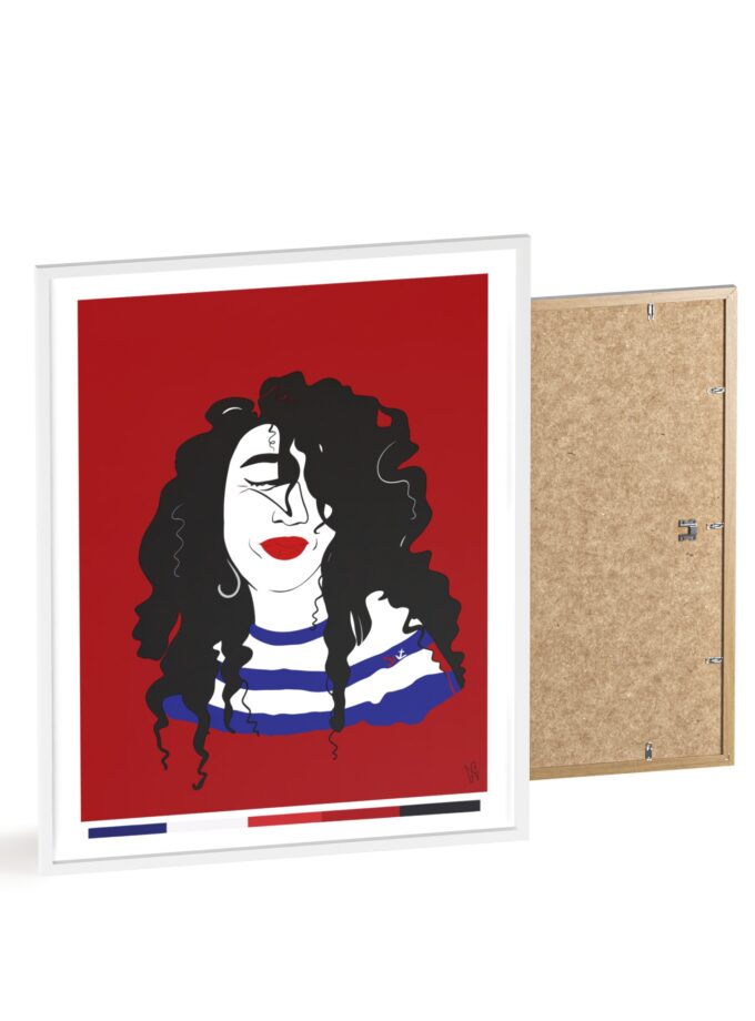 Little Sailor Poster, Framed