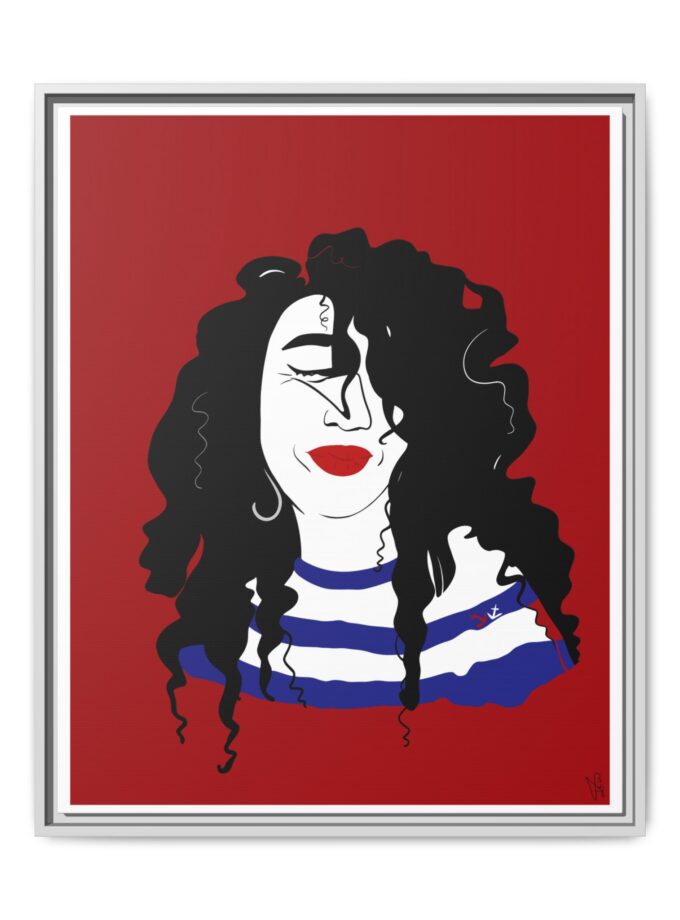 Little Sailor Canvas, Framed