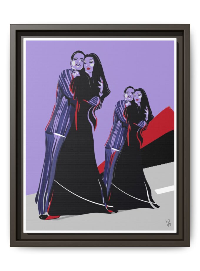 It Takes Two Canvas, Framed