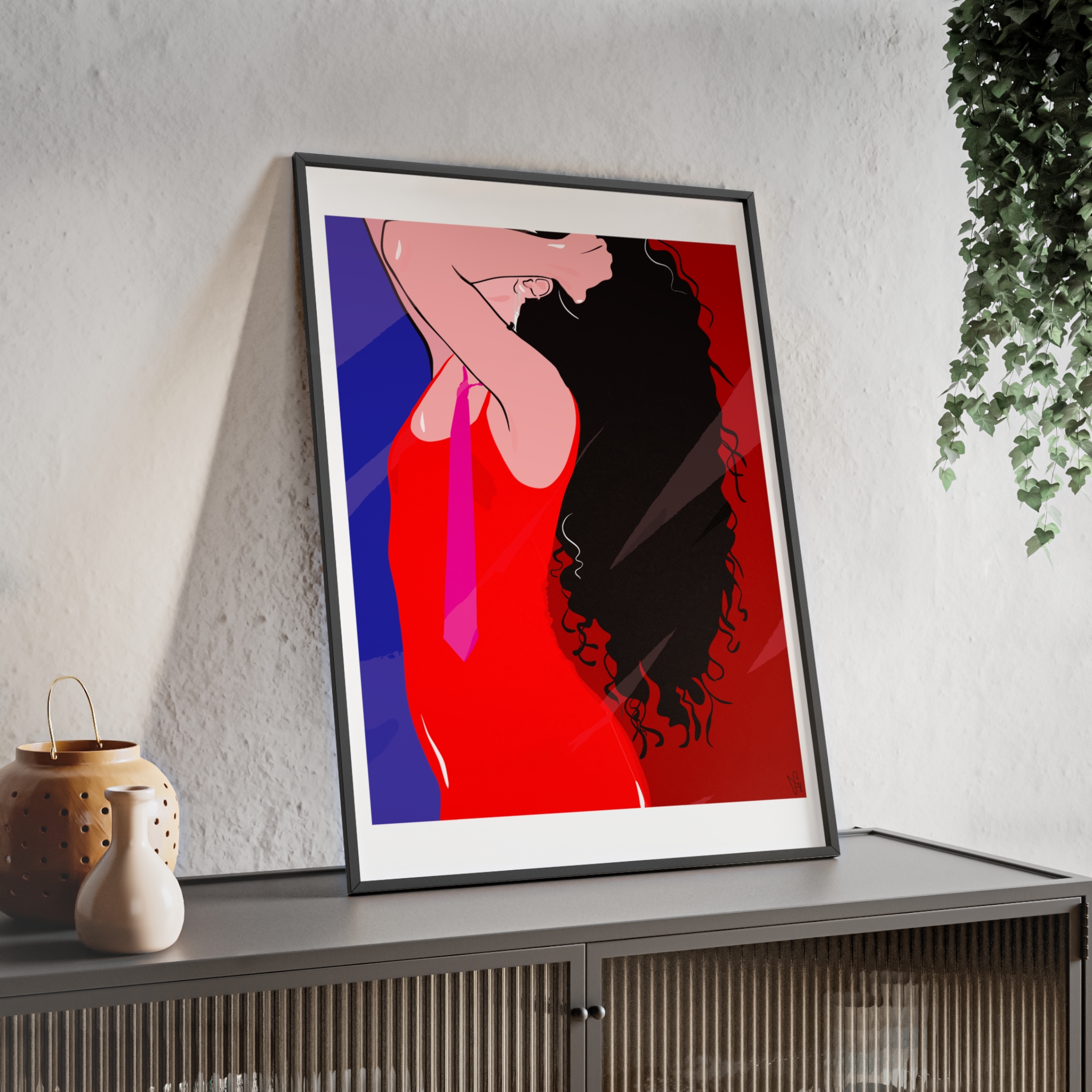 Dirty Mirror Poster, Framed - Image 23