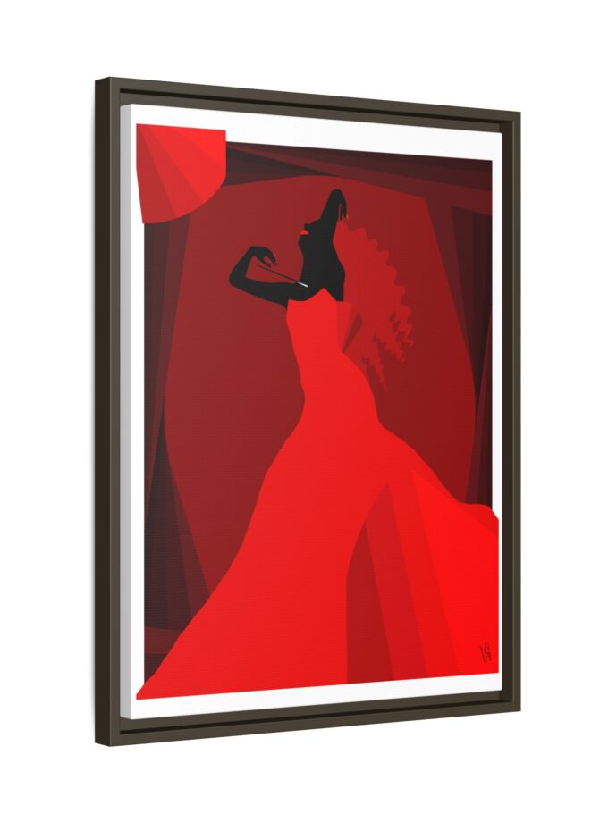 Teatrica Canvas, Framed