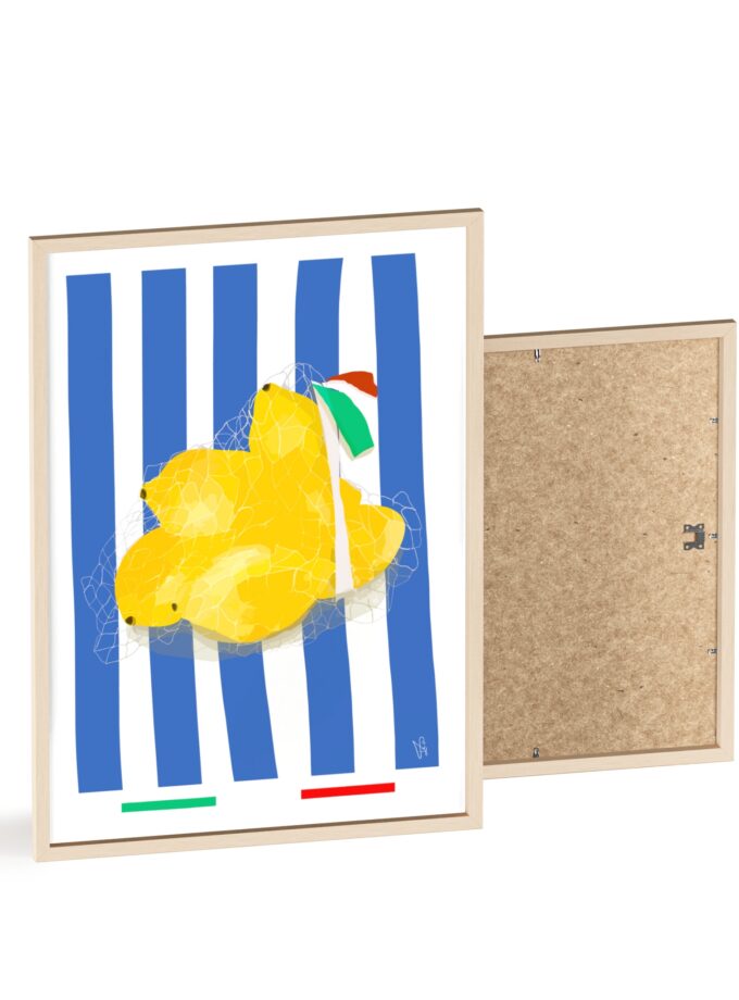 When Life Gives You Lemons Poster, Framed