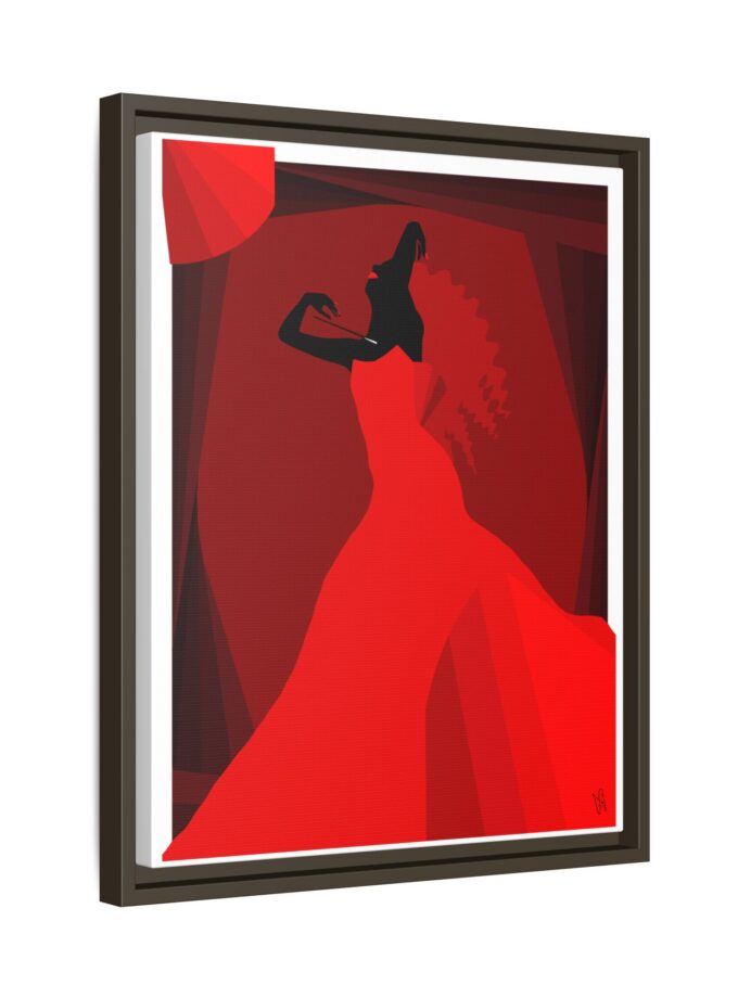 Teatrica Canvas, Framed