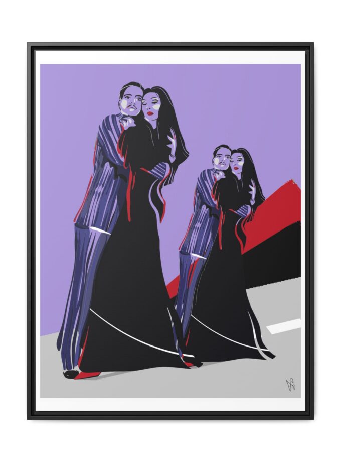 It Takes Two Canvas, Framed