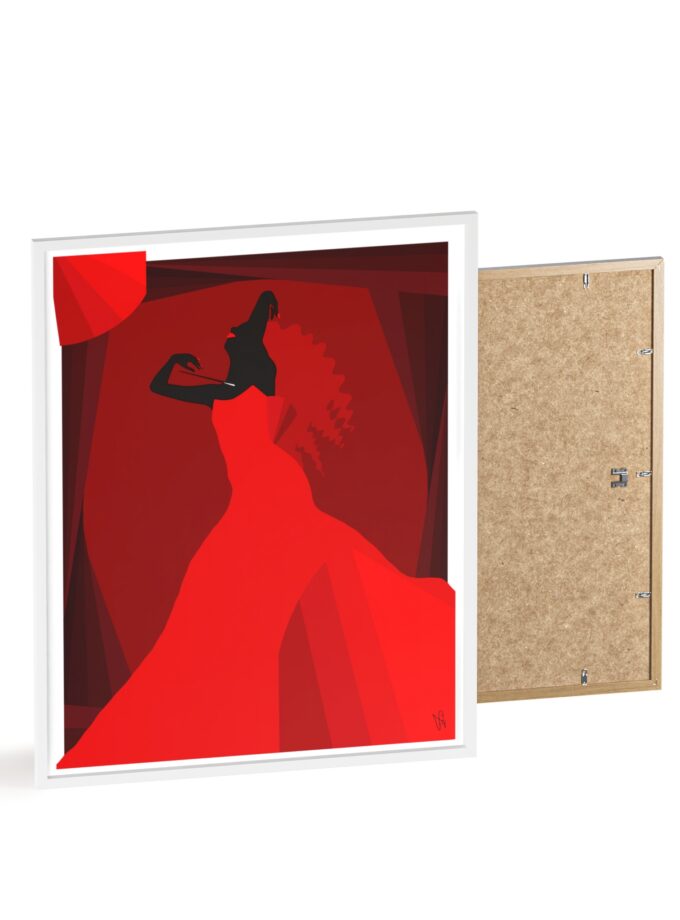 Teatrica Poster, Framed