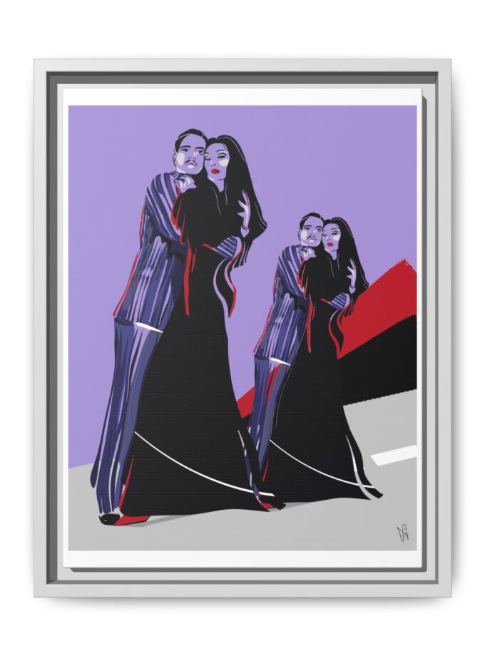 It Takes Two Canvas, Framed